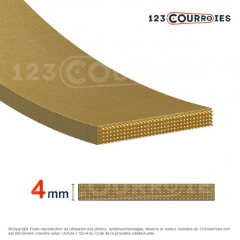 El modelo de Correa plana grapable CP3-11-21000 - CP3-11-21000
