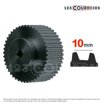 El modelo de Polea dentada para agujero cilíndrico PDT10-44-31 - PDT10-44-31
