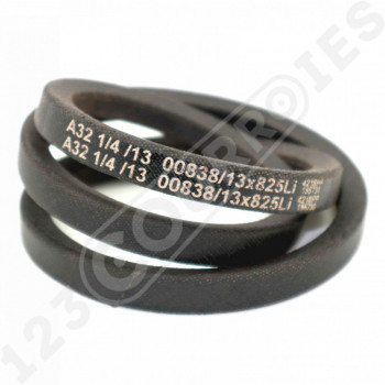 El modelo de Correa trapezoidal lisa Texrope S84 A32.25 / 13 00875/13 x 825 Li - A32.25-TEXROPE
