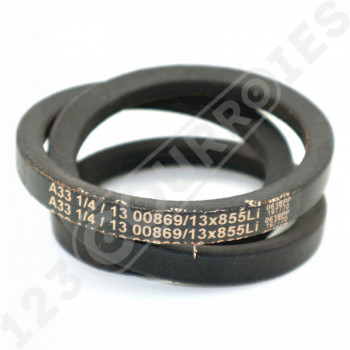El modelo de Correa trapezoidal lisa Texrope S84 A33.25 / 13 00905/13 x 855 Li - A33.25-TEXROPE