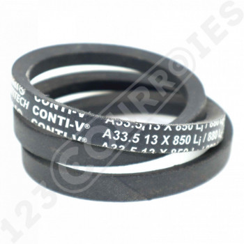 El modelo de Correa trapezoidal lisa Contitech Conti V A33.5 13 x 850 Li / 880 Ld - A33.5-CONTITECH