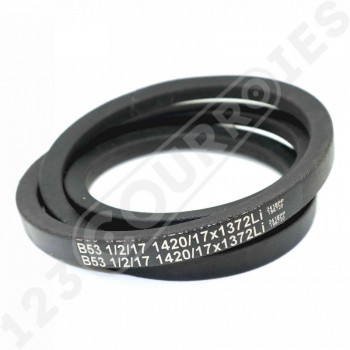 El modelo de Correa trapezoidal lisa Texrope S84 B53.5 / 17 001441/17 x 1372 Li - B53.5-TEXROPE