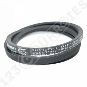 El modelo de Correa trapezoidal lisa Contitech Conti V B69.5 17 x 1761 Li / 1806 Ld - B69.5-CONTITECH