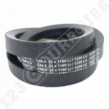 El modelo de Correa trapezoidal lisa Contitech Conti V C46.5 22 x 1180 Li / 1239 Ld - C46.5-CONTITECH