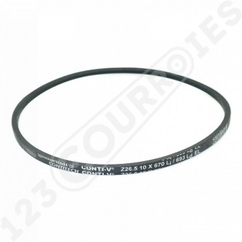 El modelo de Correa trapezoidal lisa Contitech Conti V Z26.5 10 x 670 Li / 693 Ld - Z26.5-CONTITECH