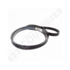Correa Poly-V estríada electrodoméstica Hutchinson elástica 1253 PJE 5