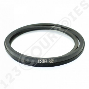 El modelo de Correa trapezoidal lisa Texrope VP2 3V670 - 3V670-TEXROPE