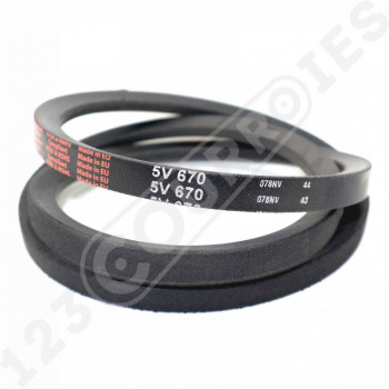 El modelo de Correa trapezoidal lisa Texrope VP2 5V670 - 5V670-TEXROPE