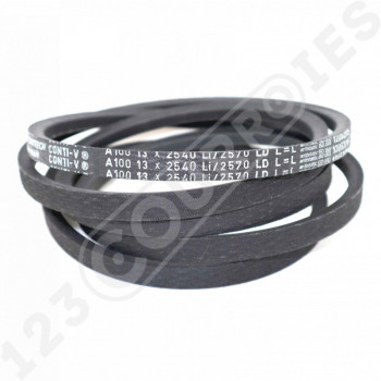 El modelo de Correa trapezoidal lisa Contitech Conti V A100 13 x 2540 Li / 2570 Ld - A100-CONTITECH