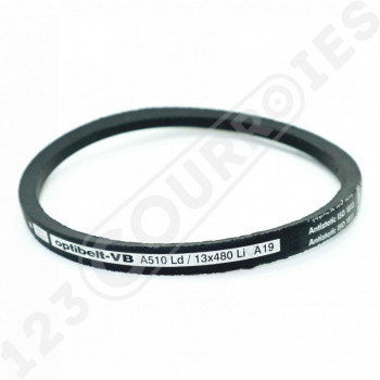 El modelo de Correa trapezoidal lisa Optibelt VB A 510 Ld / 13 x 480 Li A19 - A19-OPTIBELT