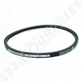 El modelo de Correa trapezoidal lisa Optibelt VB A 680 Ld / 13 x 650 Li A26 - A26-OPTIBELT