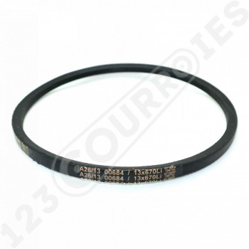 El modelo de Correa trapezoidal lisa Texrope S84 A26 / 13 00720/13 x 670 Li - A26-TEXROPE