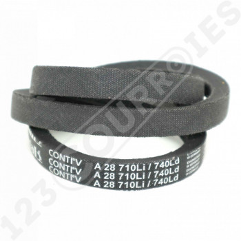 El modelo de Correa trapezoidal lisa Contitech Conti V A28 13 x 710 Li / 740 Ld - A28-CONTITECH