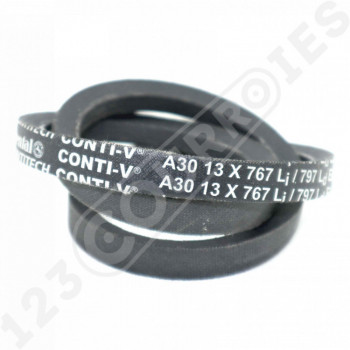 El modelo de Correa trapezoidal lisa Contitech Conti V A30 13 x 767 Li / 797 Ld - A30-CONTITECH