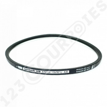 El modelo de Correa trapezoidal lisa Optibelt VB A 797 Ld / 13 x 767 Li A30 - A30-OPTIBELT