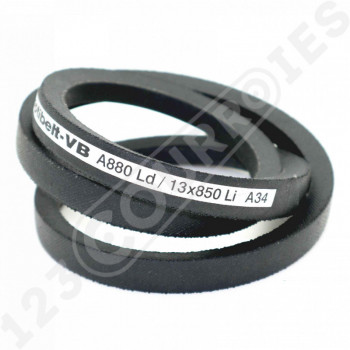 El modelo de Correa trapezoidal lisa Optibelt VB A 880 Ld / 13 x 850 Li A34 - A34-OPTIBELT