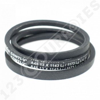 El modelo de Correa trapezoidal lisa Contitech Conti V A45 13 x 1143 Li / 1173 Ld - A45-CONTITECH