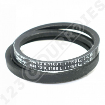 El modelo de Correa trapezoidal lisa Contitech Conti V A46 13 x 1168 Li / 1198 Ld - A46-CONTITECH