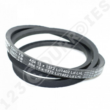 El modelo de Correa trapezoidal lisa Contitech Conti V A54 13 x 1372 Li / 1402 Ld - A54-CONTITECH