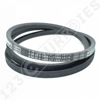 El modelo de Correa trapezoidal lisa Contitech Conti V A58 13 x 1475 Li / 1505 Ld - A58-CONTITECH