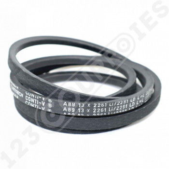 El modelo de Correa trapezoidal lisa Contitech Conti V A89 13 x 2261 Li / 2291 Ld - A89-CONTITECH