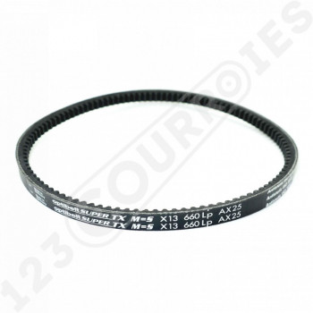 El modelo de Correa trapezoidal dentada Optibelt Super TX X13 660 Lp AX25 - AX25-OPTIBELT