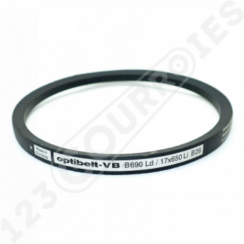 El modelo de Correa trapezoidal lisa Optibelt VB B 690 Ld / 17 x 650 Li B26 - B26-OPTIBELT