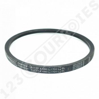 El modelo de Correa trapezoidal lisa Contitech Conti V B27 17 x 686 Li / 731 Ld - B27-CONTITECH