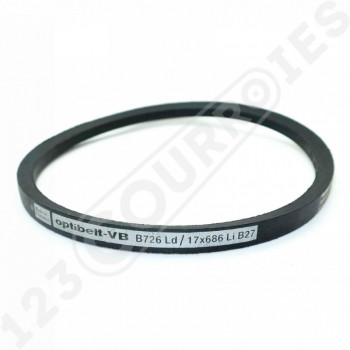 El modelo de Correa trapezoidal lisa Optibelt VB B 726 Ld / 17 x 686 Li B27 - B27-OPTIBELT