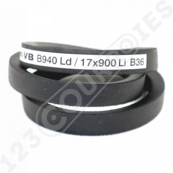 El modelo de Correa trapezoidal lisa Optibelt VB B 940 Ld / 17 x 900 Li B36 - B36-OPTIBELT