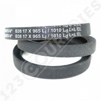 El modelo de Correa trapezoidal lisa Contitech Conti V B38 17 x 965 Li / 1010 Ld - B38-CONTITECH