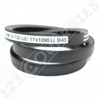 El modelo de Correa trapezoidal lisa Optibelt VB B 1130 Ld / 17 x 1090 Li B43 - B43-OPTIBELT