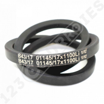 El modelo de Correa trapezoidal lisa Texrope S84 B43 / 17 001169/17 x 1100 Li - B43-TEXROPE