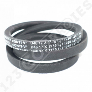 El modelo de Correa trapezoidal lisa Contitech Conti V B46 17 x 1175 Li / 1220 Ld - B46-CONTITECH