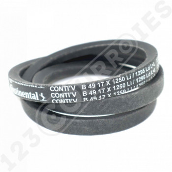 El modelo de Correa trapezoidal lisa Contitech Conti V B49 17 x 1250 Li / 1295 Ld - B49-CONTITECH