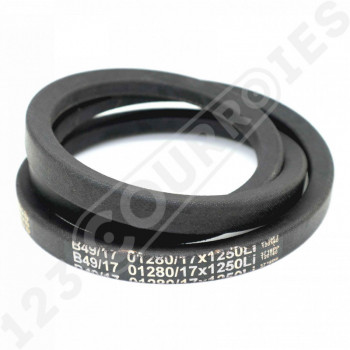 El modelo de Correa trapezoidal lisa Texrope S84 B49 / 17 001319/17 x 1250 Li - B49-TEXROPE