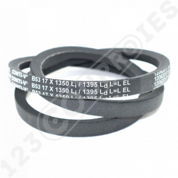 El modelo de Correa trapezoidal lisa Contitech Conti V B53 17 x 1350 Li / 1395 Ld - B53-CONTITECH