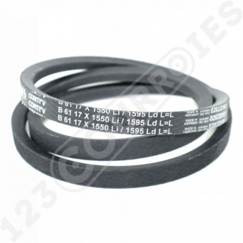 El modelo de Correa trapezoidal lisa Contitech Conti V B61 17 x 1550 Li / 1595 Ld - B61-CONTITECH