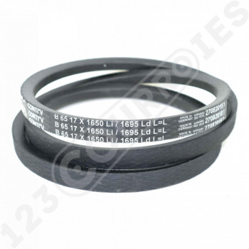 El modelo de Correa trapezoidal lisa Contitech Conti V B65 17 x 1650 Li / 1695 Ld - B65-CONTITECH