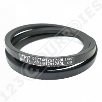 El modelo de Correa trapezoidal lisa Texrope S84 B69 / 17 001819/17 x 1750 Li - B69-TEXROPE
