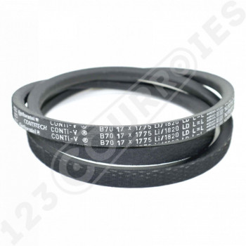 El modelo de Correa trapezoidal lisa Contitech Conti V B70 17 x 1775 Li / 1820 Ld - B70-CONTITECH