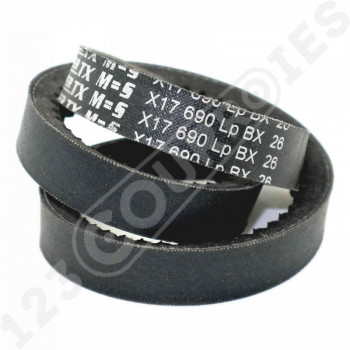 El modelo de Correa trapezoidal dentada Optibelt Super TX X17 690 Lp BX26 - BX26-OPTIBELT