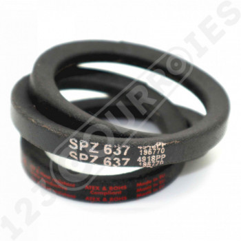 El modelo de Correa trapezoidal lisa Texrope VP2 SPZ637 - SPZ637-TEXROPE