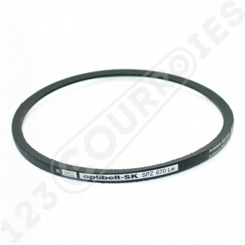El modelo de Correa trapezoidal lisa Optibelt SK SPZ670 Lw - SPZ670-OPTIBELT