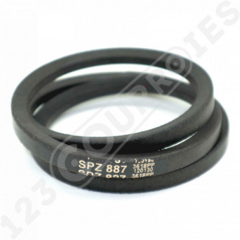 El modelo de Correa trapezoidal lisa Texrope VP2 SPZ887 - SPZ887-TEXROPE