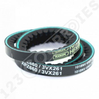 El modelo de Correa trapezoidal dentada Texrope HFX Plus XPZ660 / 3VX261 - XPZ660-TEXROPE