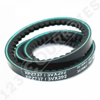 El modelo de Correa trapezoidal dentada Texrope HFX Plus XPZ737 / 3VX292 - XPZ737-TEXROPE