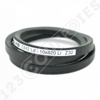 El modelo de Correa trapezoidal lisa Optibelt VB Z 842 Ld / 10 x 820 Li Z32 - Z32-OPTIBELT