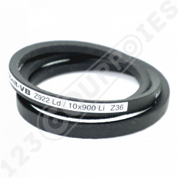 El modelo de Correa trapezoidal lisa Optibelt VB Z 922 Ld / 10 x 900 Li Z36 - Z36-OPTIBELT