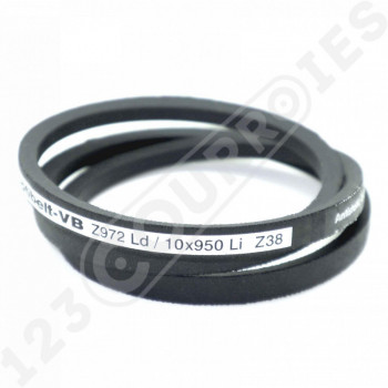 El modelo de Correa trapezoidal lisa Optibelt VB Z 972 Ld / 10 x 950 Li Z38 - Z38-OPTIBELT